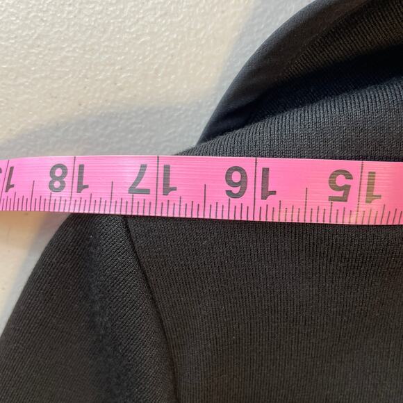 St John Black Knit Cropped Long Sleeve Luxury Designer Swing Jacket Blazer 12 - Picture 15 of 15